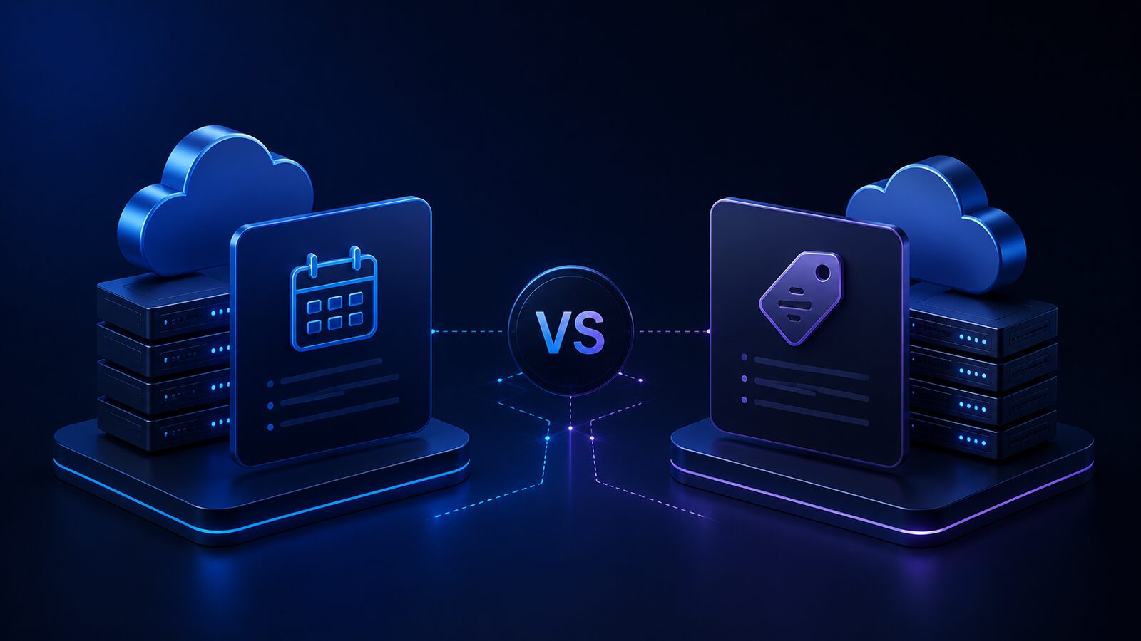 Vergelijking tussen Reserved Instances en Savings Plans
